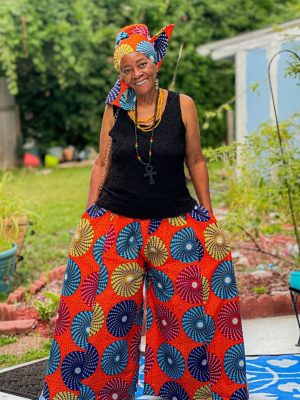 African Print Jumpsuit