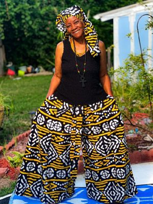 African Print Jumpsuit